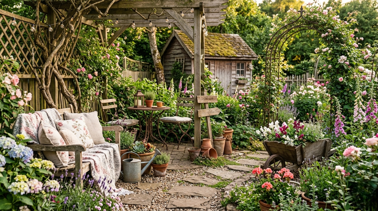 29 Rustic Garden Decor Ideas to Create a Cozy and Charming Outdoor Space